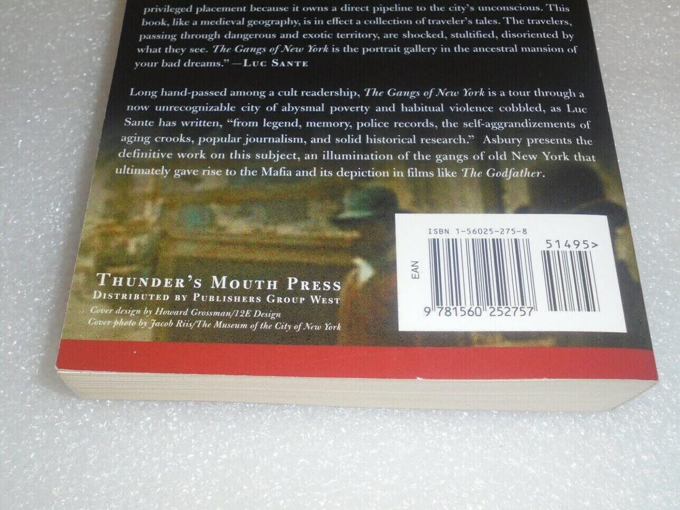 The Gangs of New York: An Informal History of the Underworld - 7666