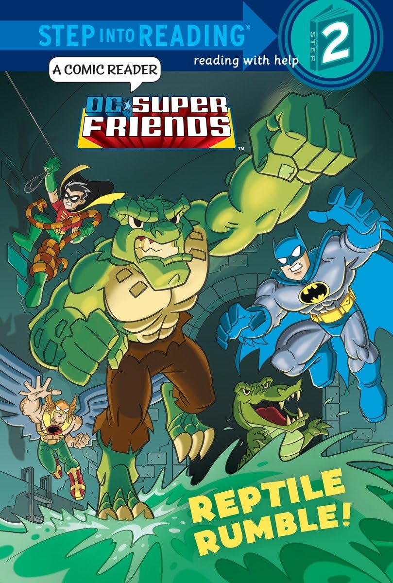 Reptile Rumble! (DC Super Friends) (Step into Reading) - 1557