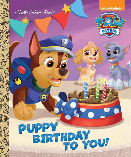 Puppy Birthday to You! (Paw Patrol) (Little Golden Book) - 6992