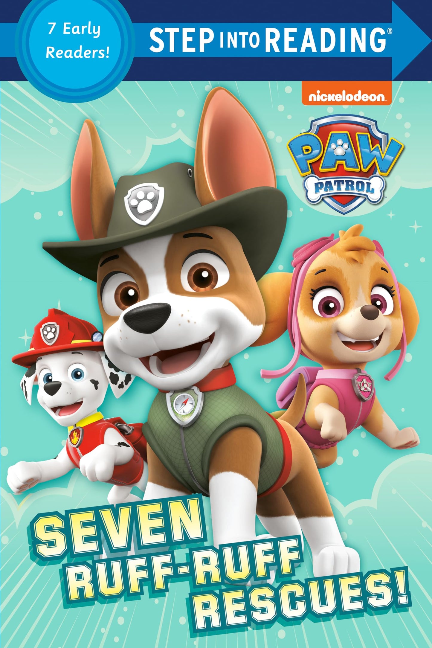 Seven Ruff-Ruff Rescues! (PAW Patrol) (Step into Reading) - 2709