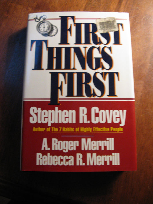 First Things First - 8895
