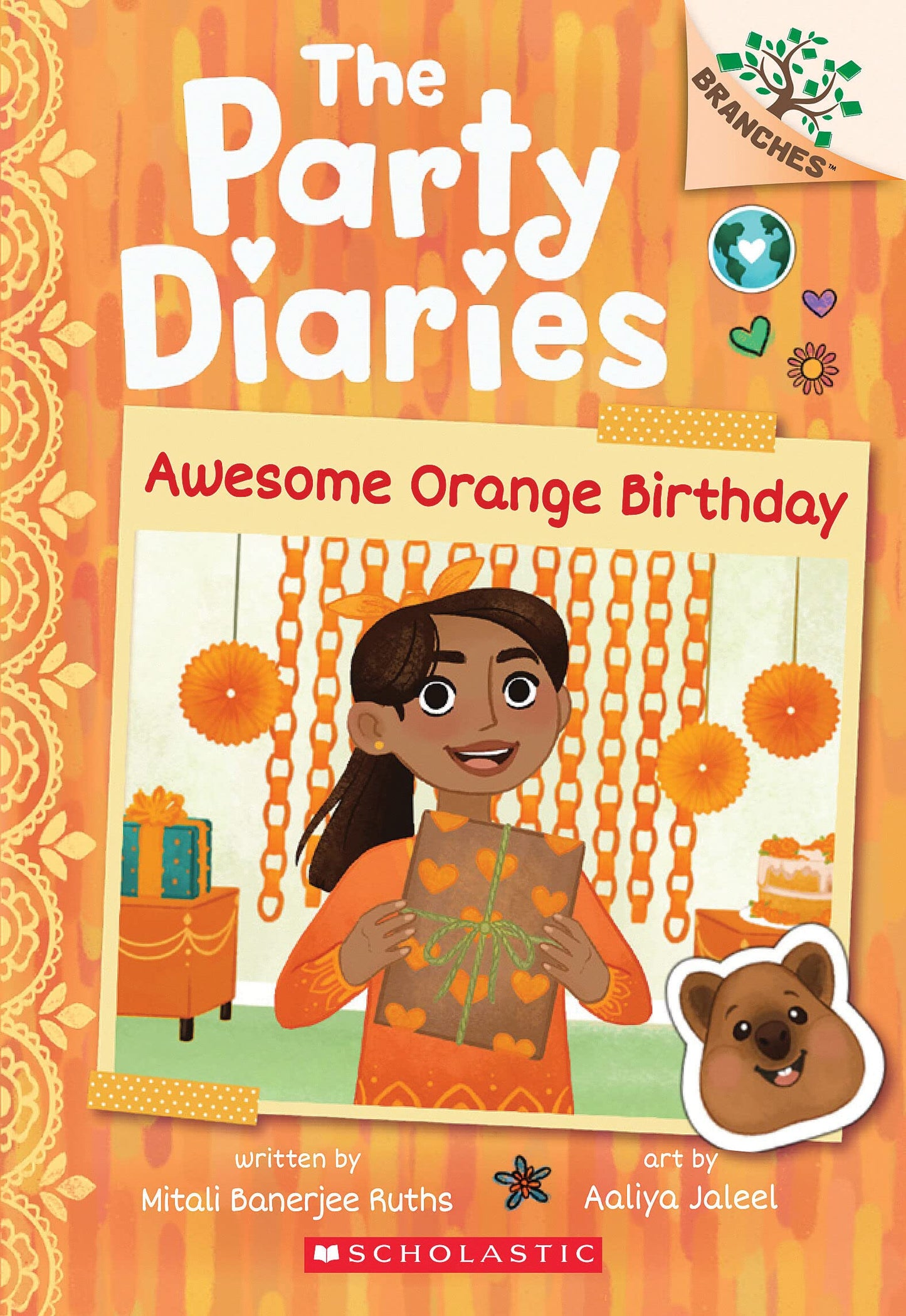 Awesome Orange Birthday: A Branches Book (The Party Diaries #1) - 8871