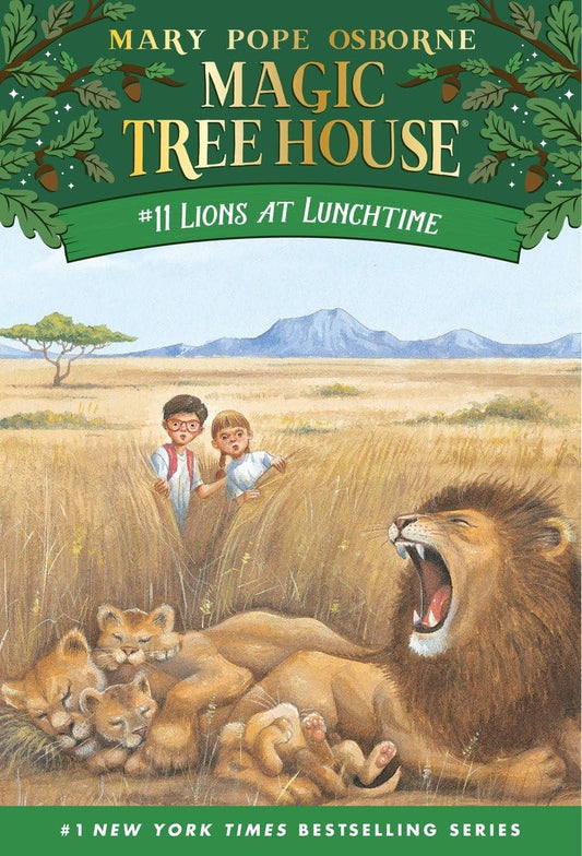 Lions at Lunchtime (Magic Tree House, No. 11) - 1799
