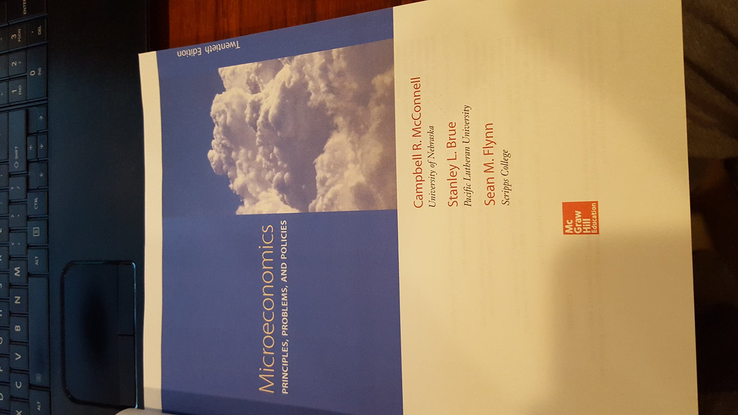 Microeconomics: Principles, Problems, & Policies