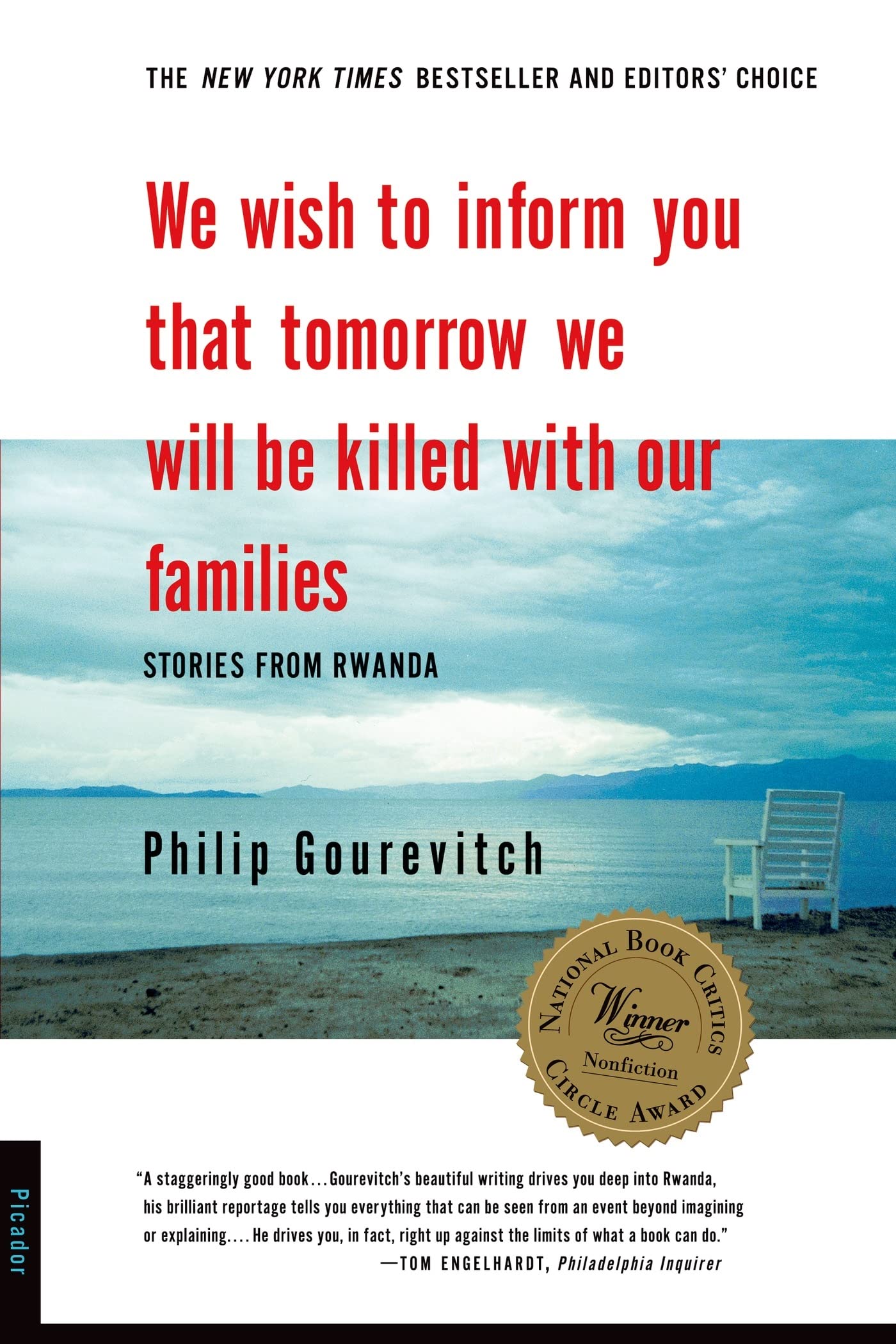 We Wish to Inform You That Tomorrow We Will be Killed With Our Families: Stories from Rwanda - 6695