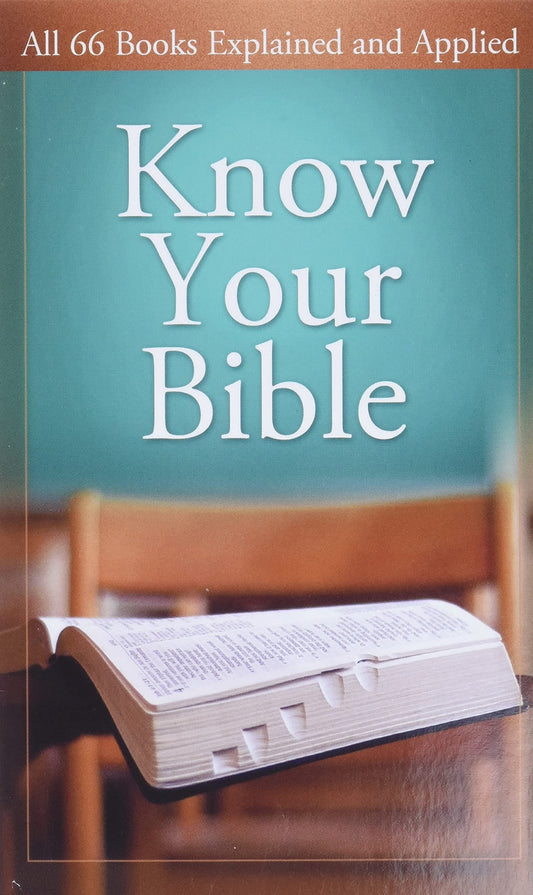 KNOW YOUR BIBLE: ALL 66 BOOKS EX - 6382