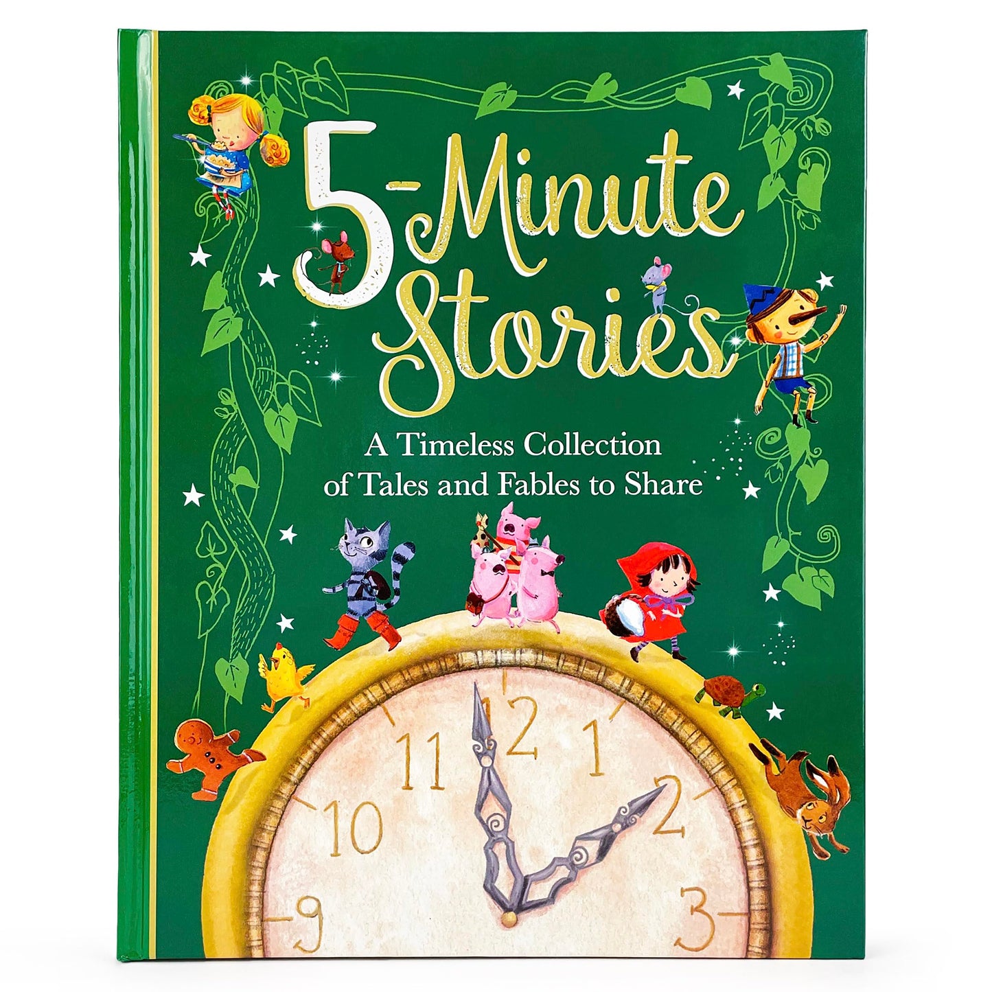 Five Minute Stories Treasury: A Timeless Collection of Favorite Stories, Tales, and Fables for Children (Hardcover Storybook Treasury) - 5845