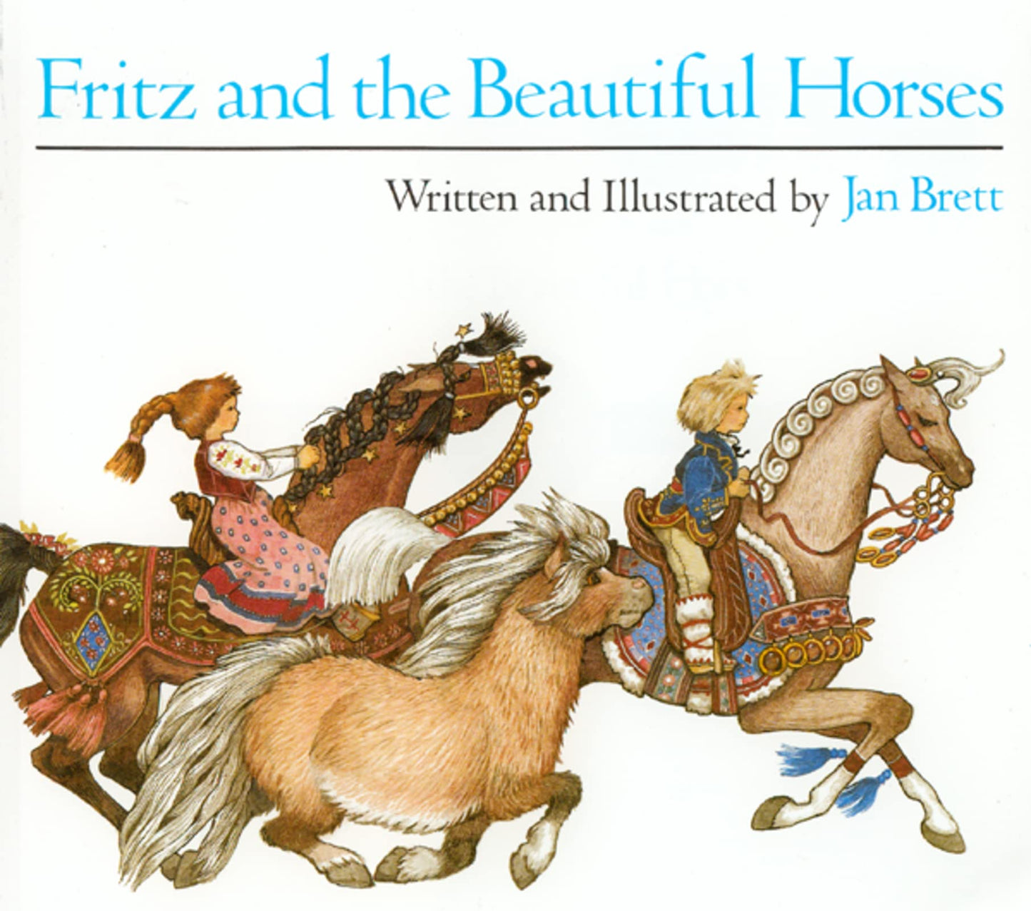 Fritz and the Beautiful Horses (Sandpiper Books) - 1351