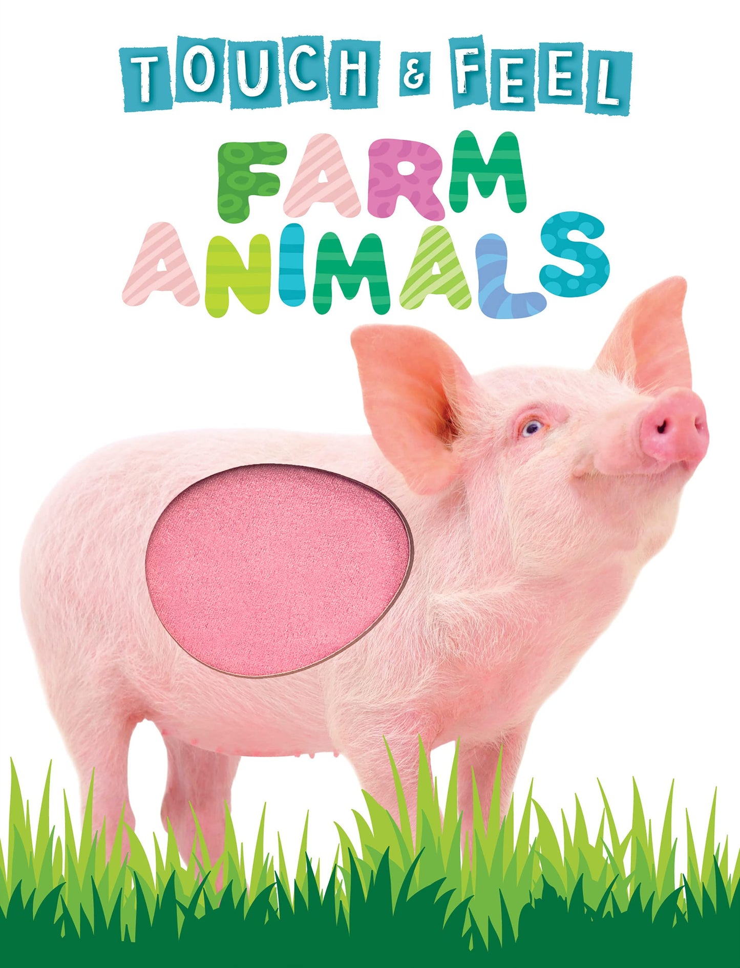Touch and Feel Farm Animals - Novelty Book - Children's Board Book - Interactive Fun Child's Book - 4082