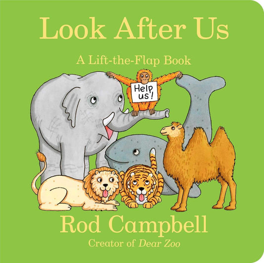 Look After Us: A Lift-the-Flap Book (Dear Zoo & Friends) - 6217