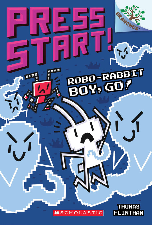 Robo-Rabbit Boy, Go!: A Branches Book (Press Start! #7) (7) - 8654