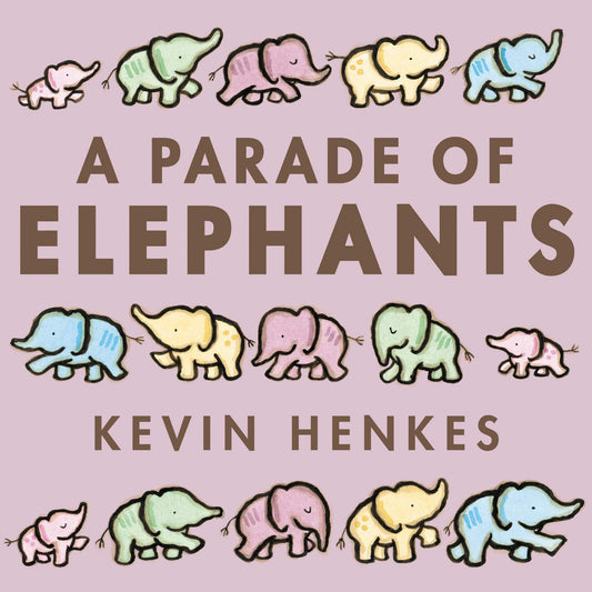 A Parade of Elephants Board Book - 6132