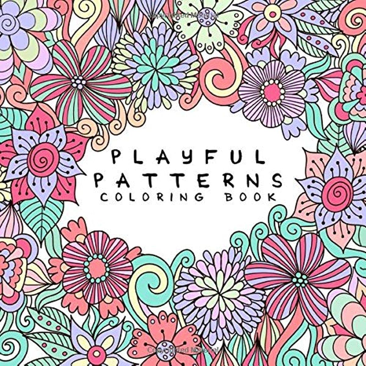 Playful Patterns Coloring Book: For Kids Ages 6-8, 9-12 - 3922
