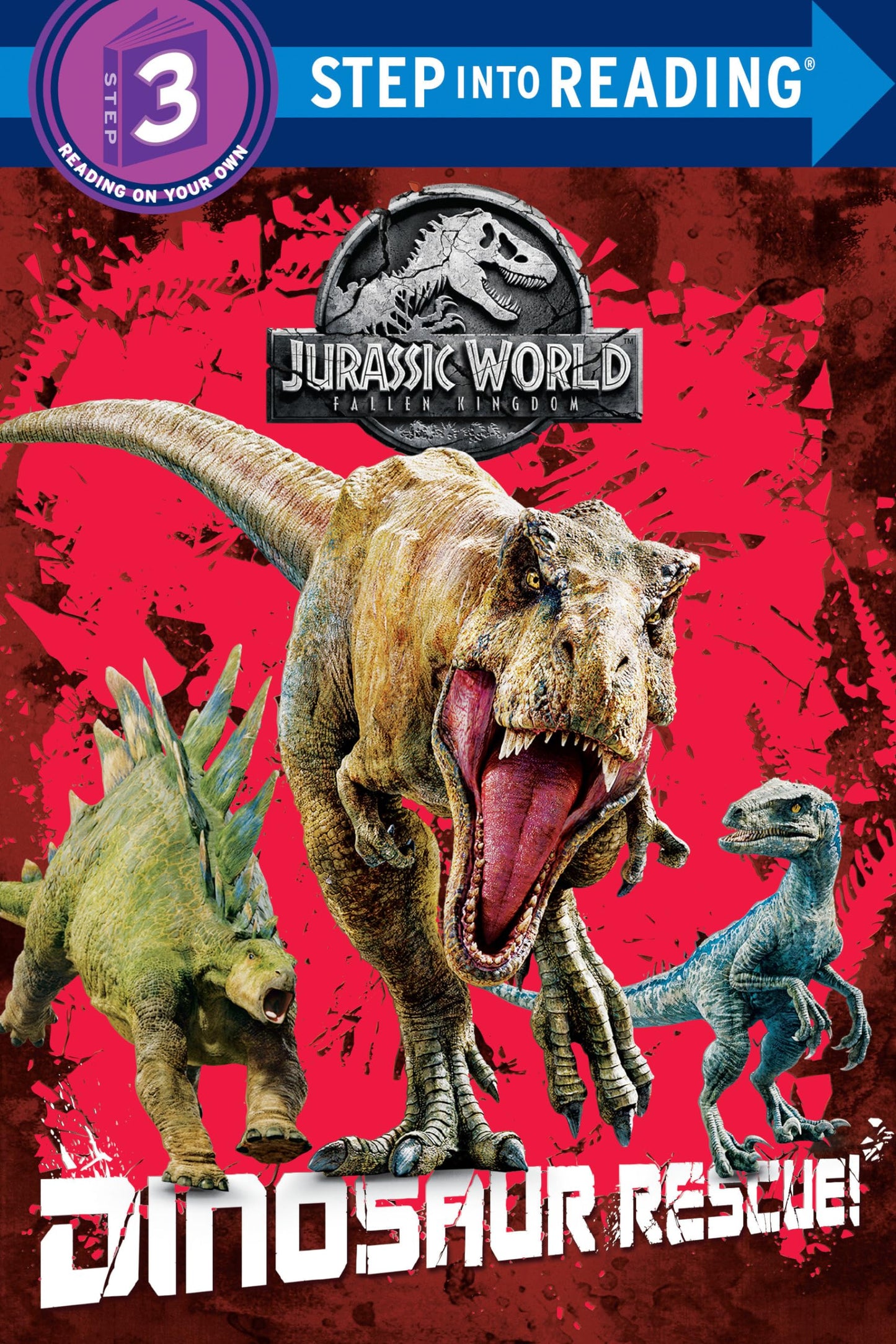 Dinosaur Rescue! (Jurassic World: Fallen Kingdom) (Step into Reading) - 2589