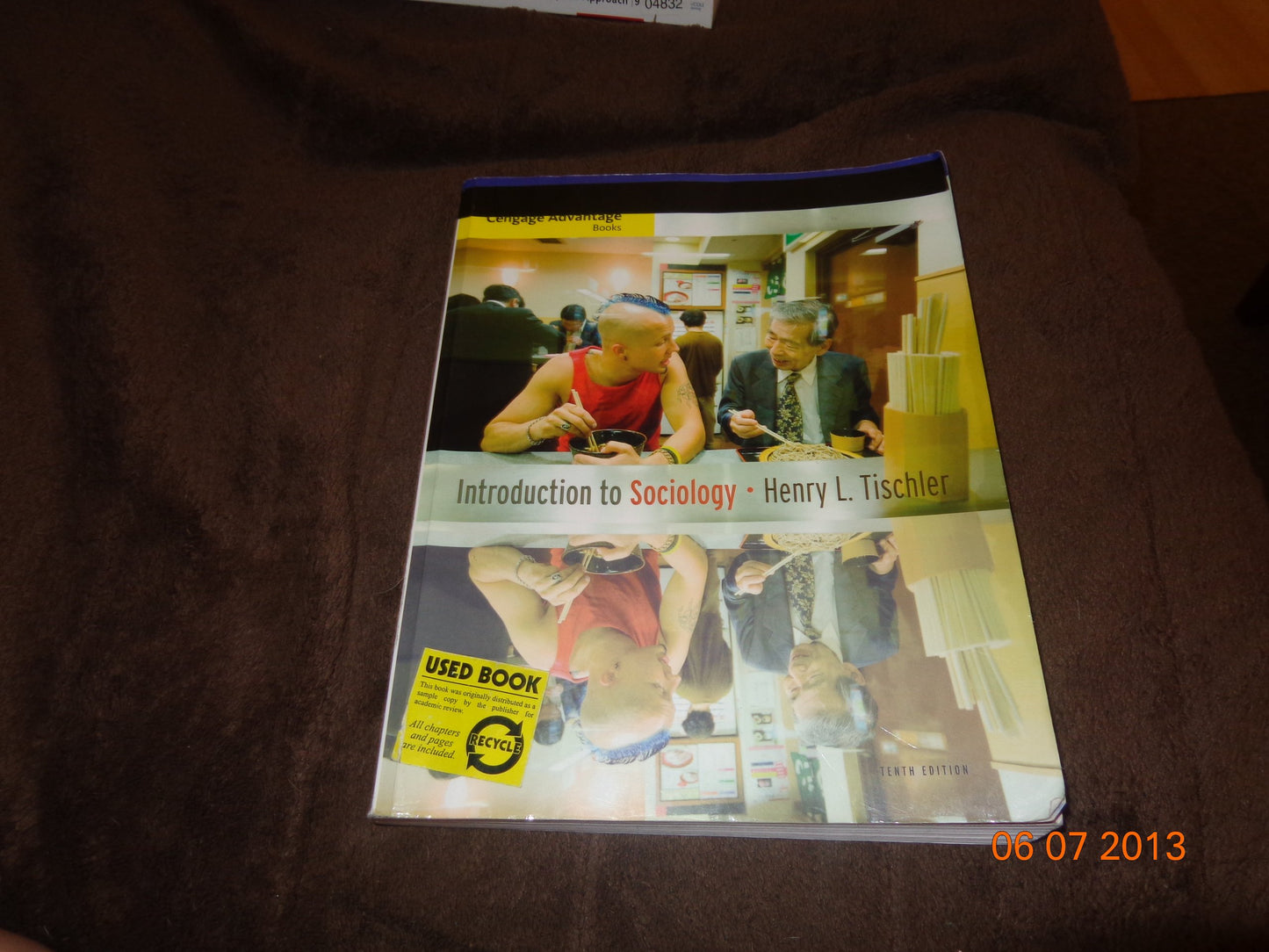 Introduction to Sociology, 10th Edition - 6175