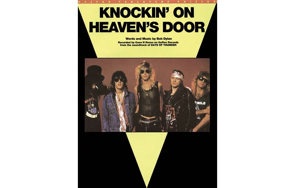 Music Sales Knockin' On Heaven's Door Music Sales America Series Performed by Guns N' Roses - 6091