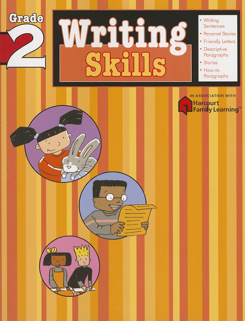 Writing Skills: Grade 2 (Flash Kids Harcourt Family Learning) - 6767