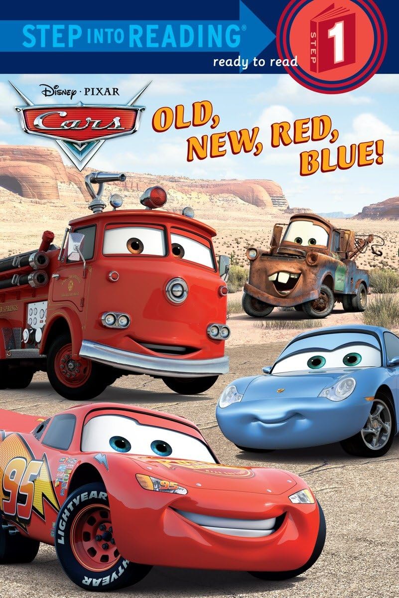 Old, New, Red, Blue! (Step into Reading) (Cars movie tie in) - 284
