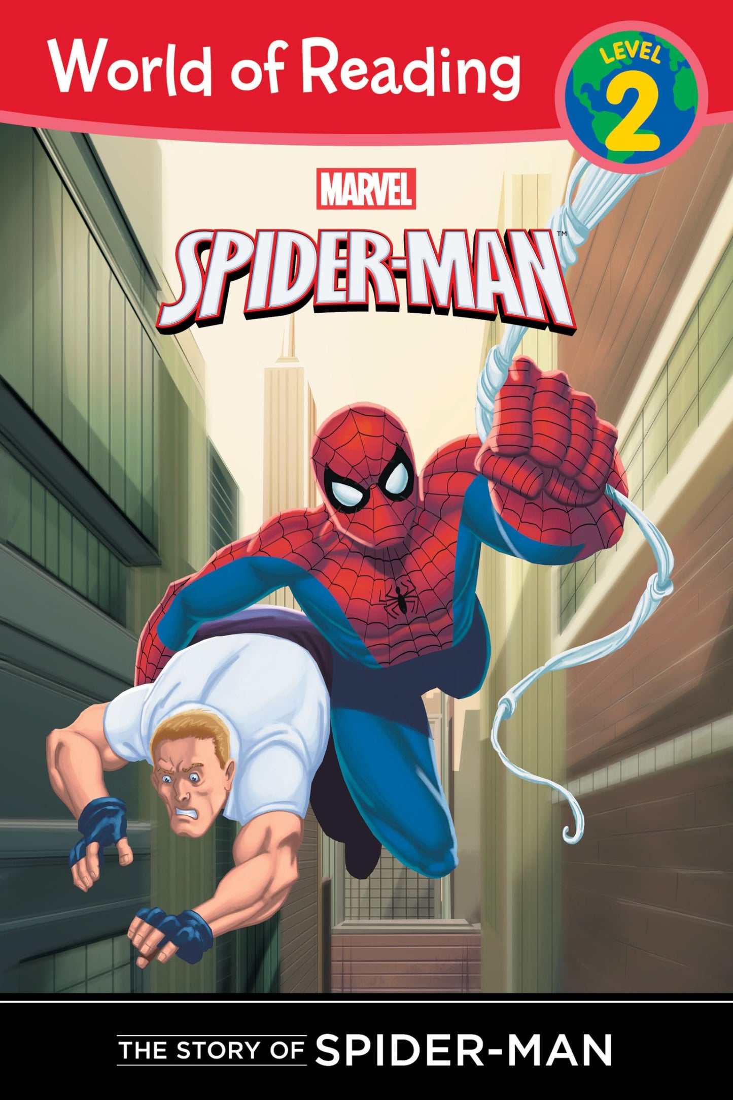 The Story of SpiderMan (Level 2) (World of Reading) - 9256