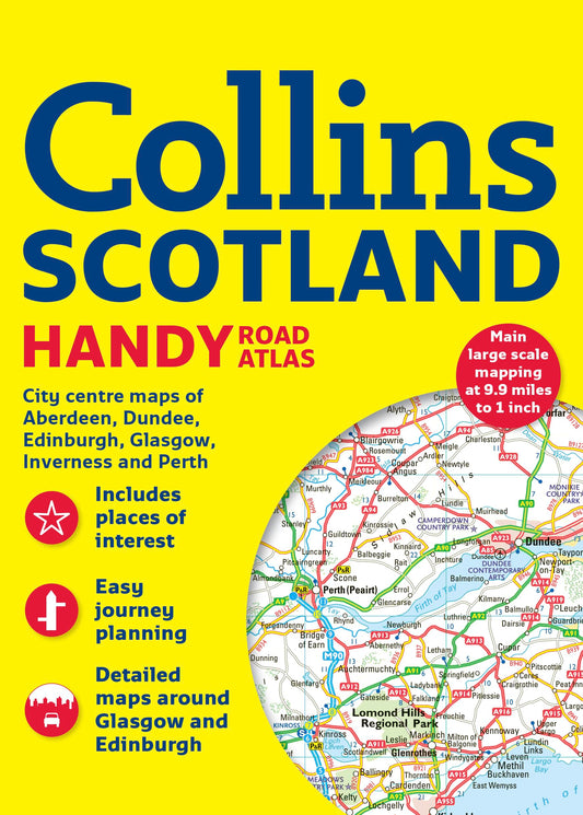 Collins Handy Road Atlas Scotland