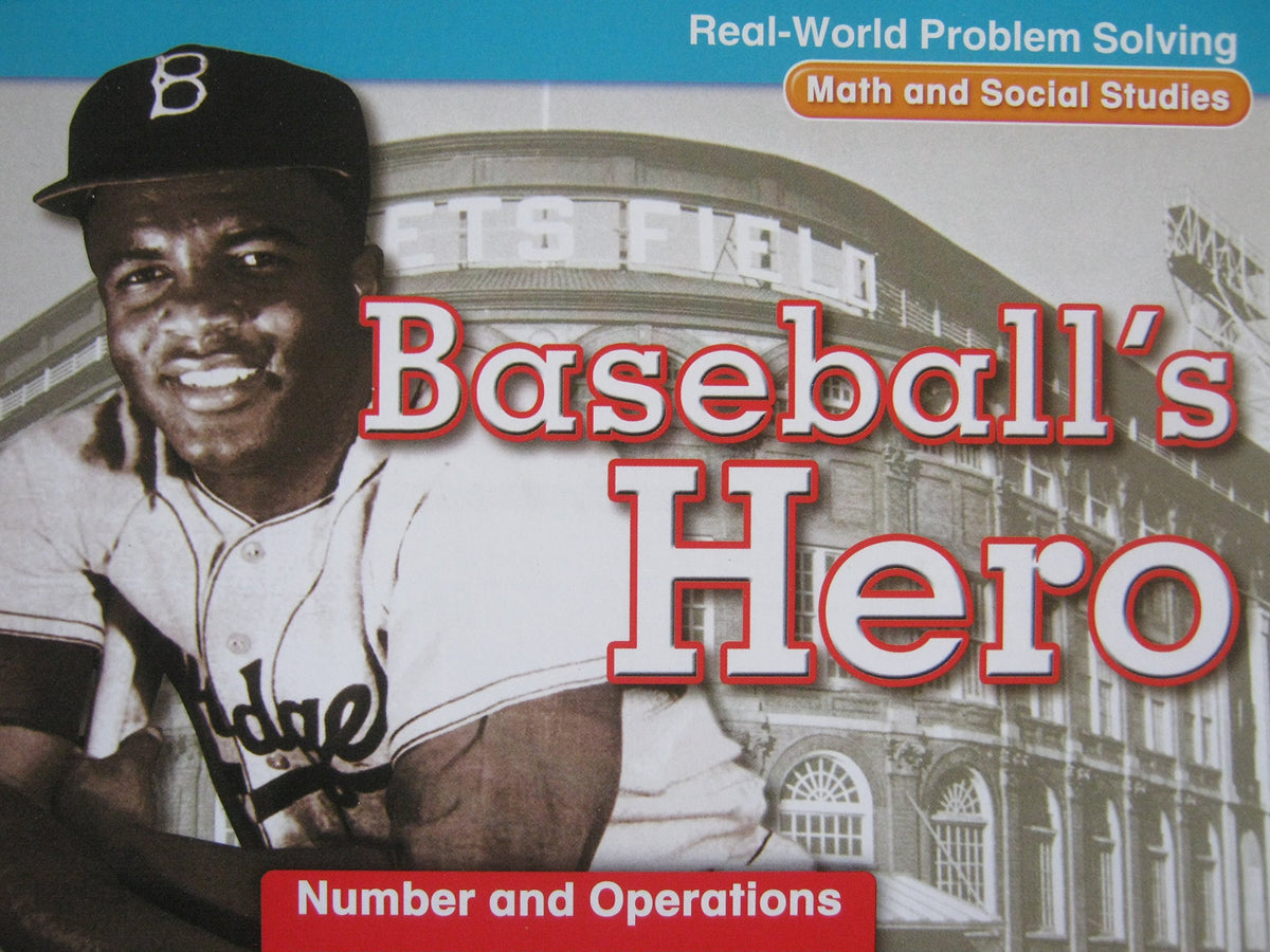 Real-World Problem Solving Library Grade 2 Baseball's Hero, GR M, Benchmark 28
