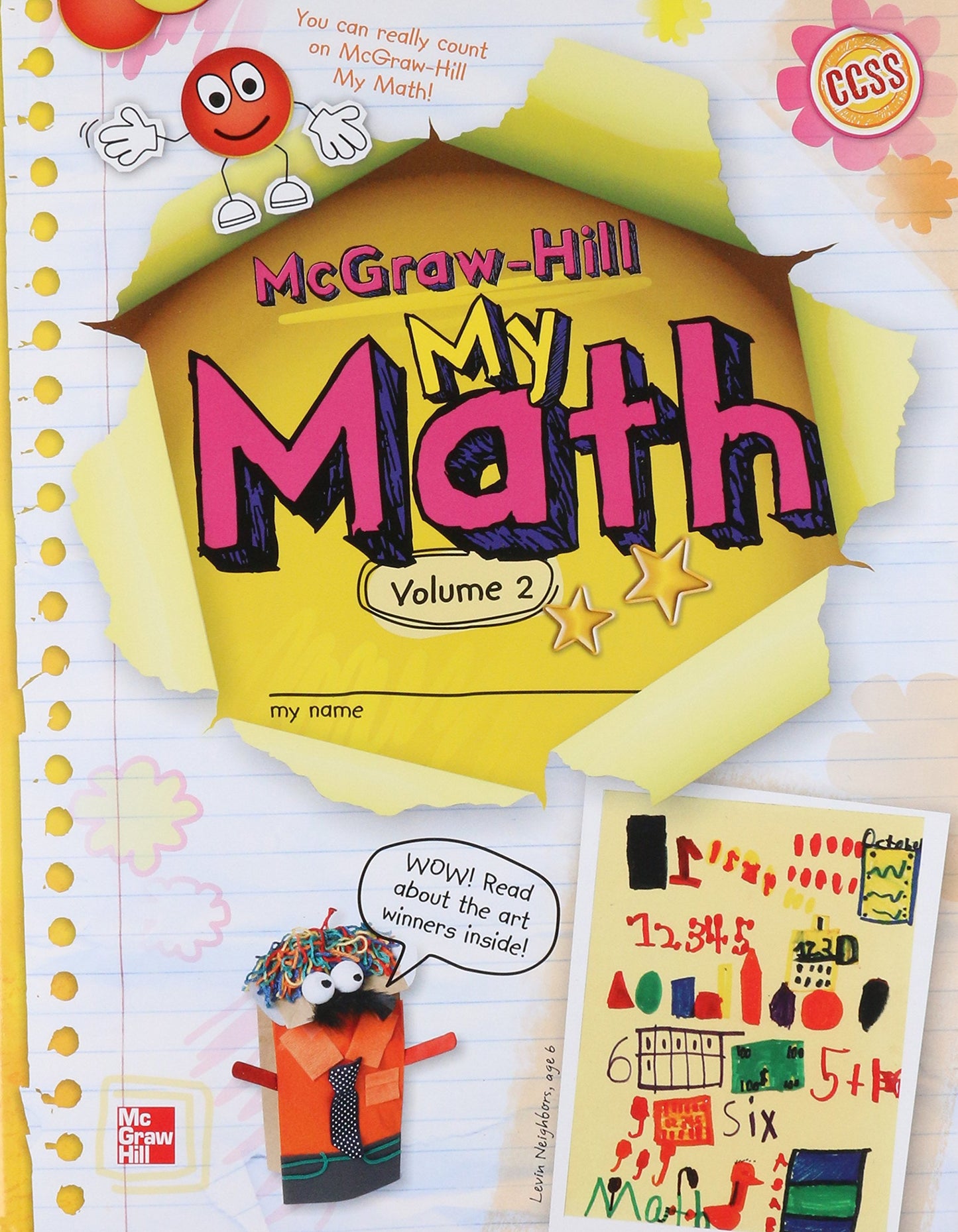My Math Grade K, Vol. 2 (ELEMENTARY MATH CONNECTS) - 8594