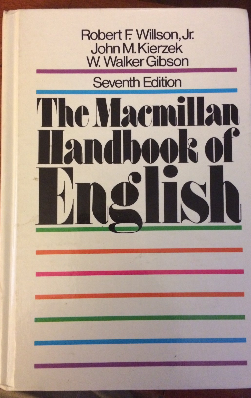 Macmillan Handbook of English