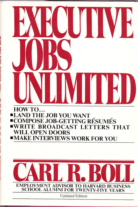 Executive Jobs Unlimited - 3548