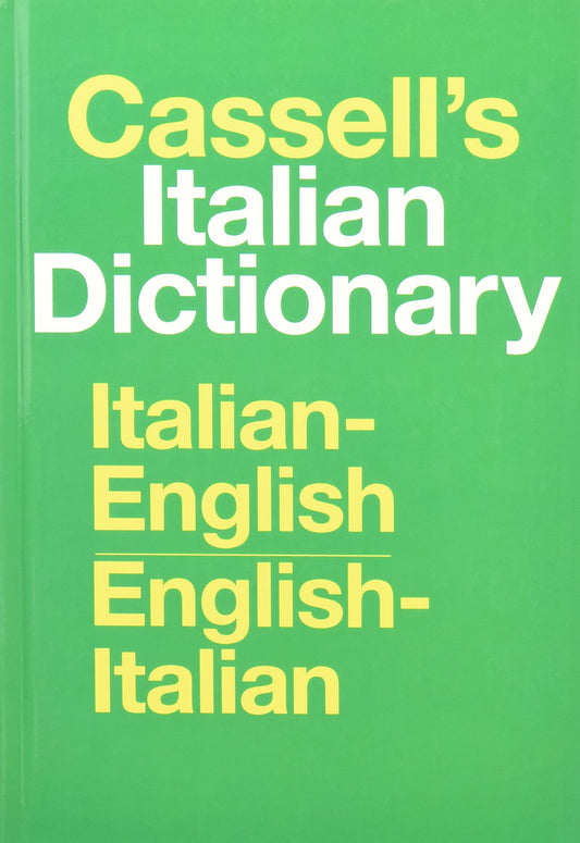 Cassell's Italian Dictionary: Italian-English, English-Italian