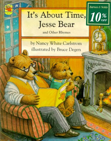 It's About Time, Jesse Bear: And Other Rhymes - 3152