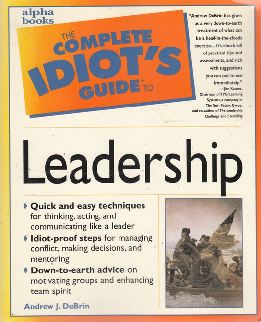 The Complete Idiot's Guide to Leadership - 8480