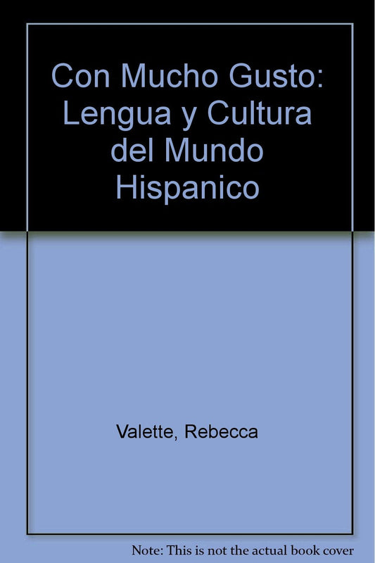 Con Mucho Gusto (English and Spanish Edition)