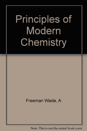 Principles of Modern Chemistry (Study Guide and Solutions Manual)