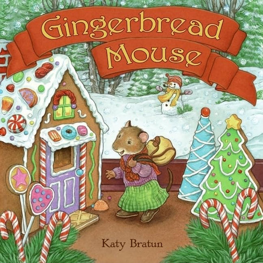 Gingerbread Mouse: A Christmas Holiday Book for Kids - 3584