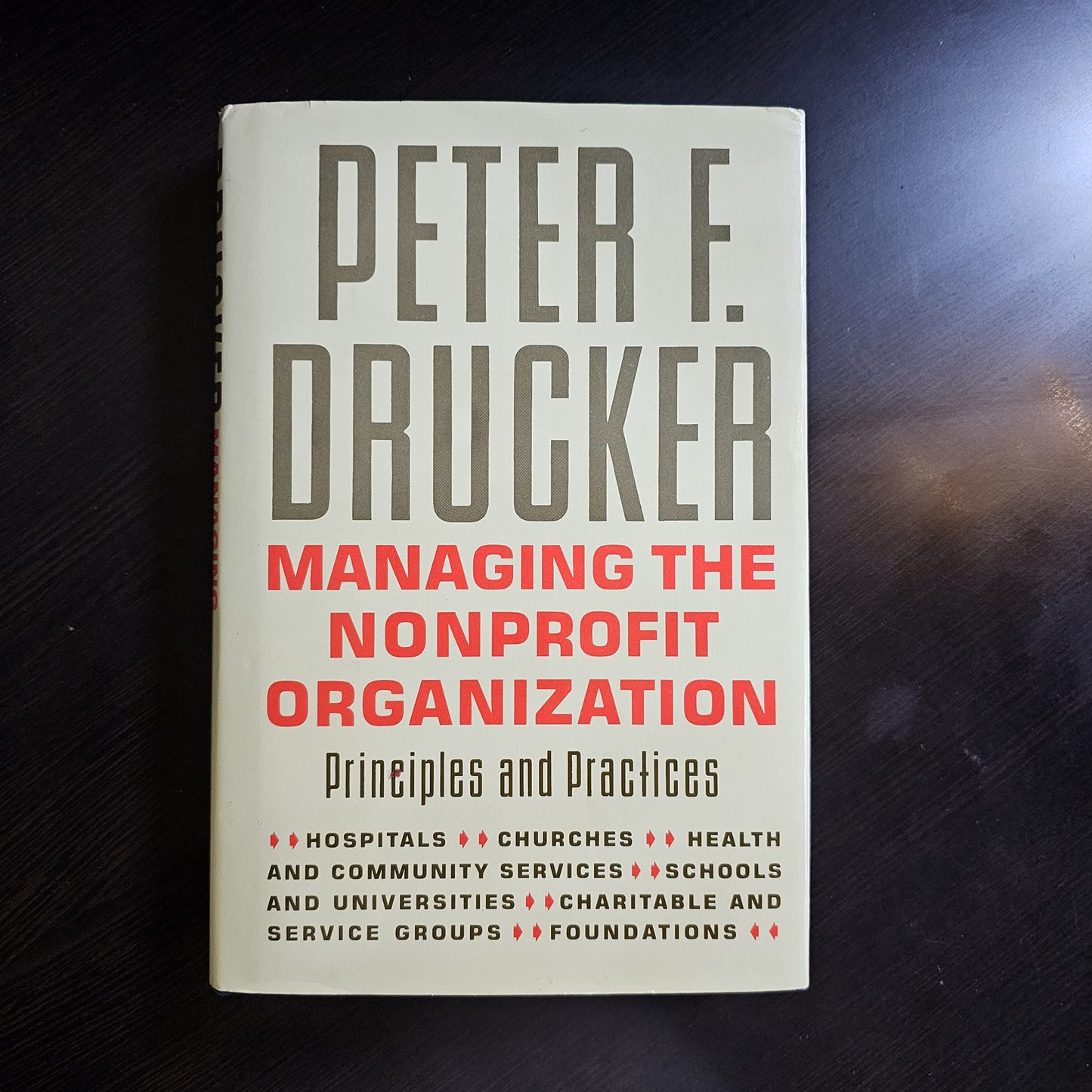 Managing the Nonprofit Organization: Principles and Practices
