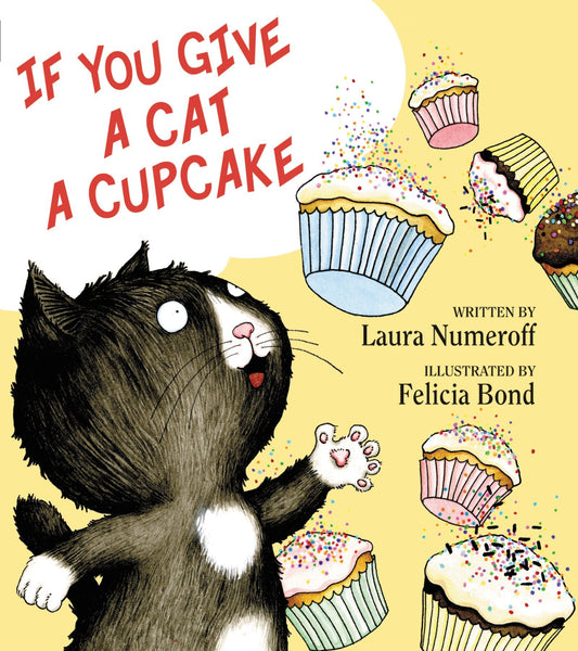 If You Give a Cat a Cupcake (If You Give... Books) - 3919