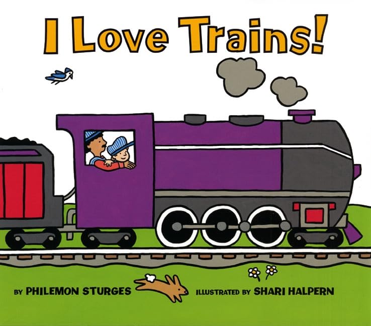 I Love Trains!: A Delightful Story About a Young Boy Who Loves Trains for Children (Ages 3-6)