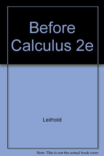 Before Calculus: Functions, Graphs, and Analytic Geometry