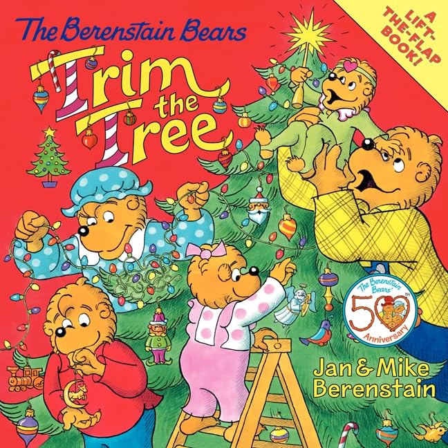 The Berenstain Bears Trim the Tree: A Christmas Holiday Book for Kids - 2032