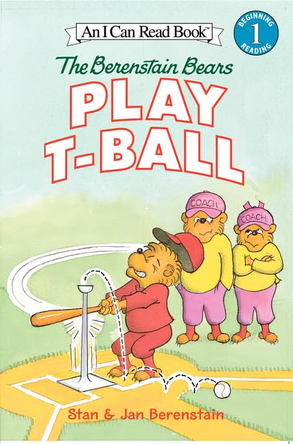 The Berenstain Bears Play T-Ball (I Can Read Level 1) - 8199