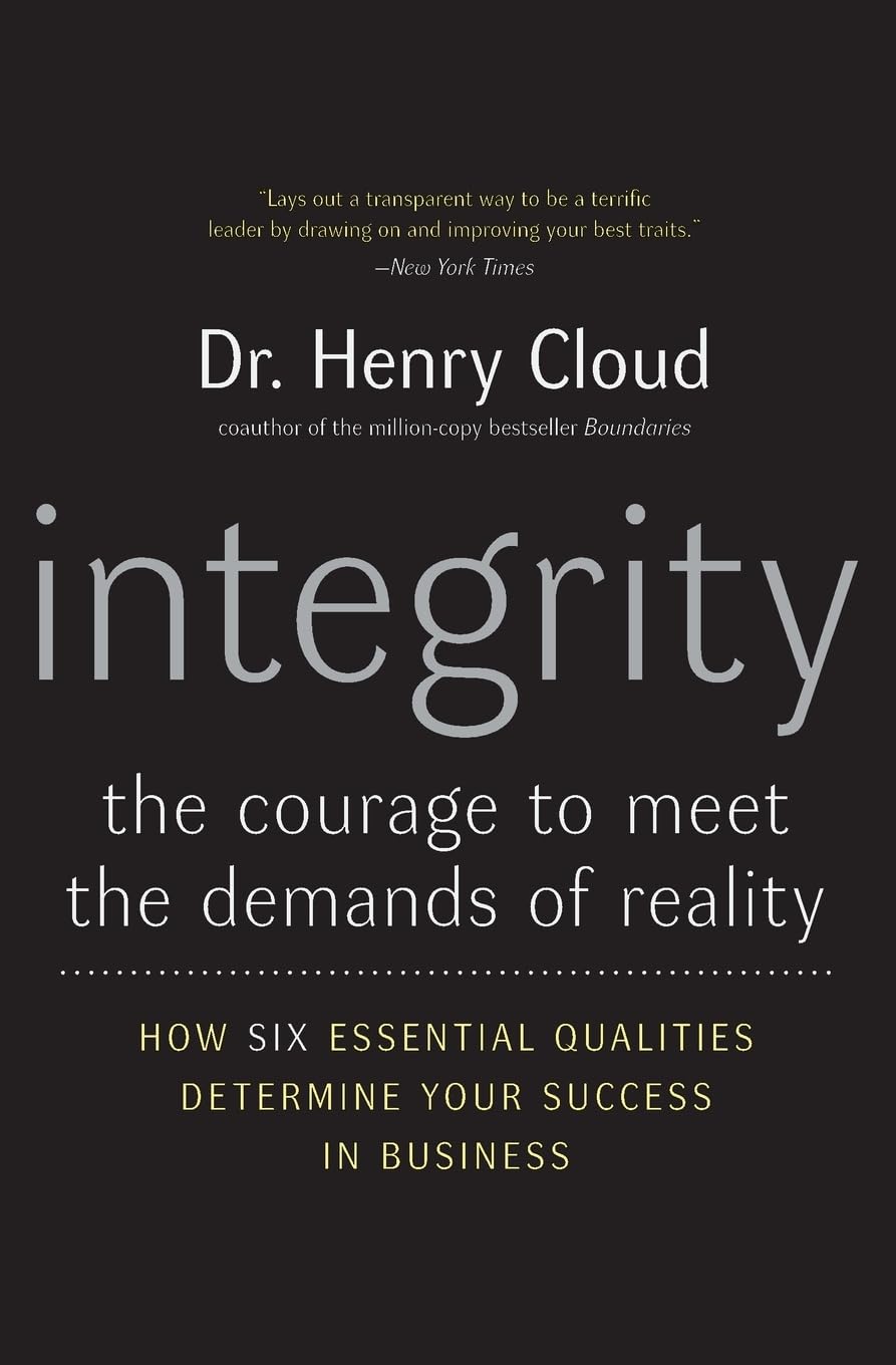 INTEGRITY: THE COURAGE TO MEET T - 3855