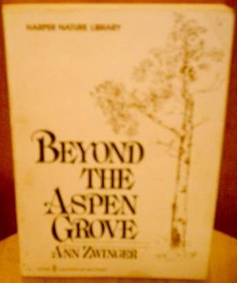 Beyond the Aspen Grove (Harper Nature Library) - 4144