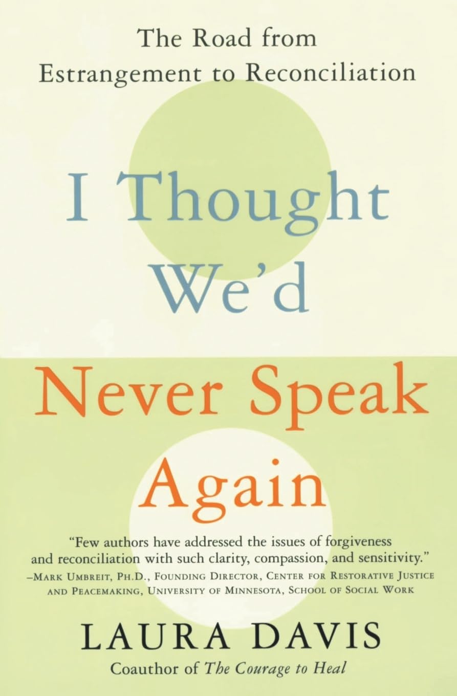 I Thought We'd Never Speak Again: The Road from Estrangement to Reconciliation - 1754