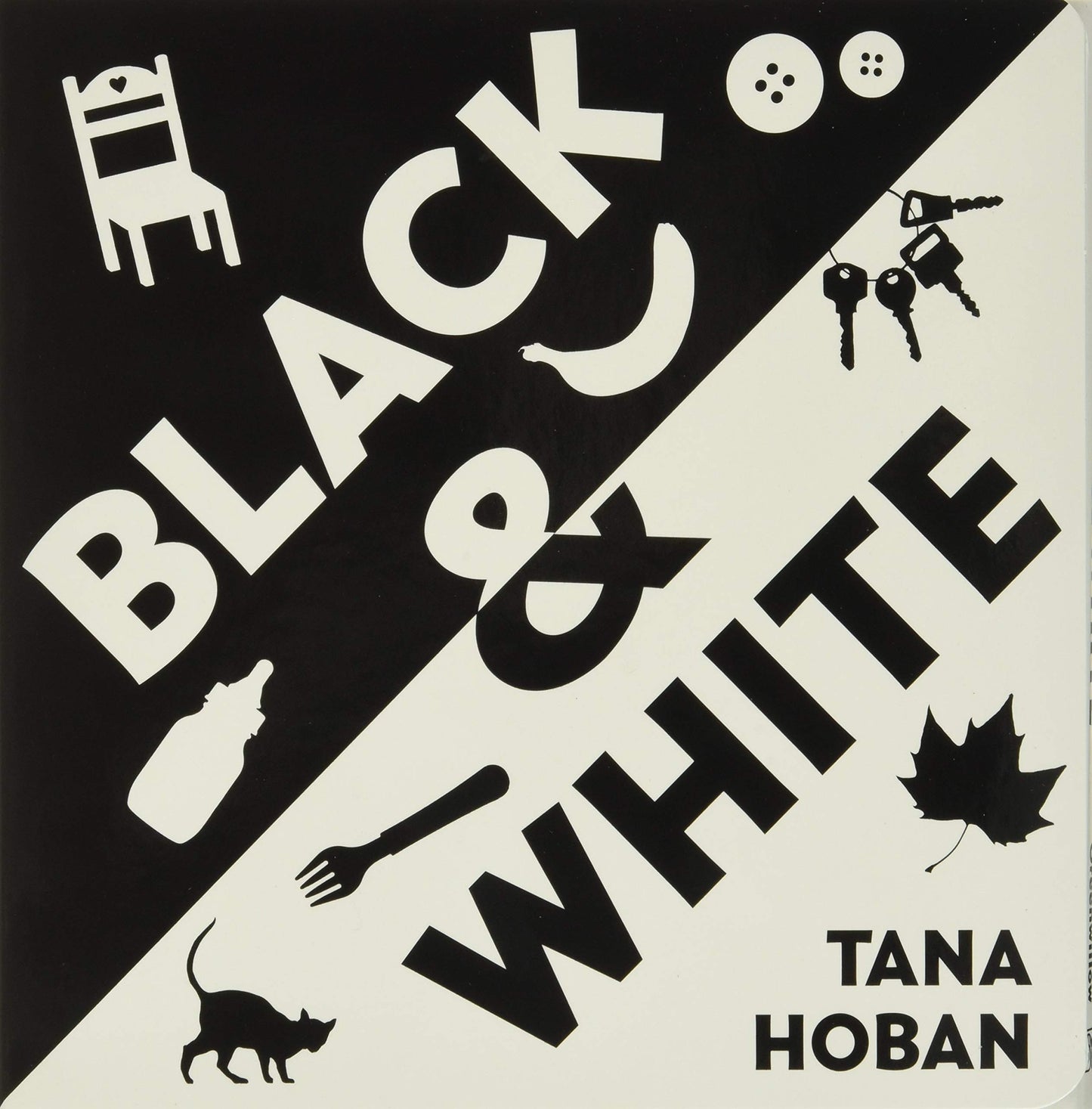 Black & White Board Book: A High Contrast Book For Newborns - 9592