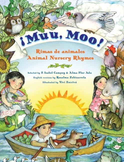 Muu, Moo! Rimas de animales/Animal Nursery Rhymes: Bilingual English-Spanish - 4406