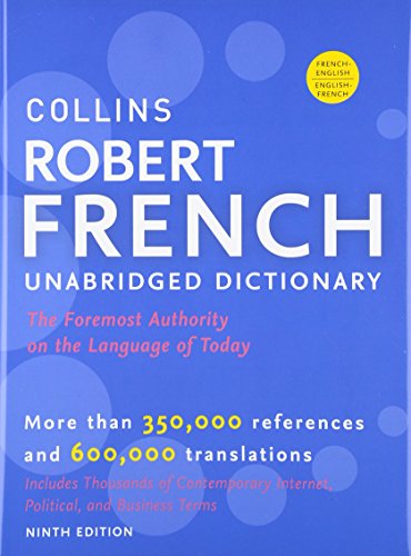Collins Robert French Unabridged Dictionary, 9th Edition (Collins Language) - 5855