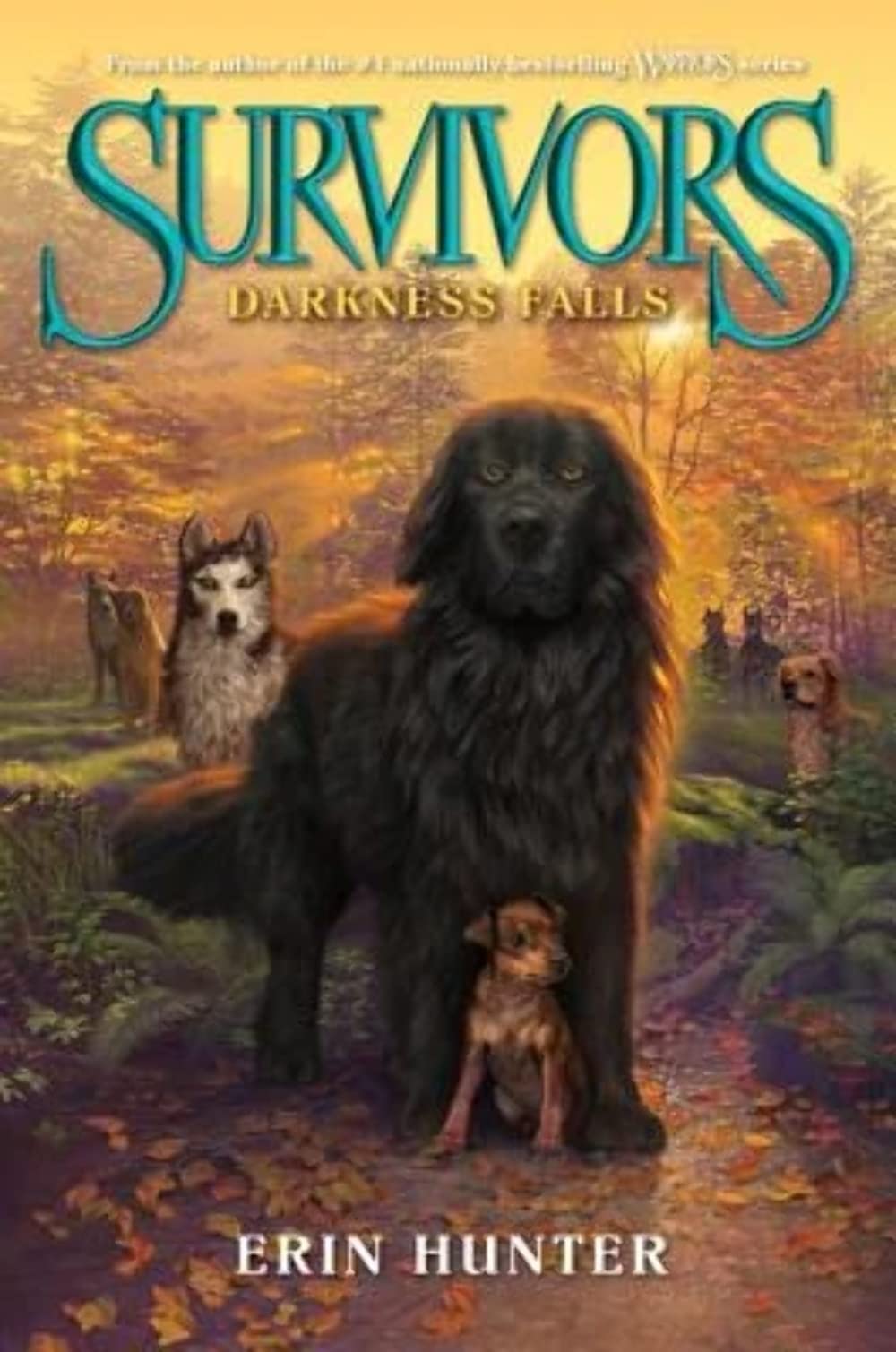 Survivors #3: Darkness Falls: A Thrilling Animal Fantasy about Dogs, Survival, and Found Family for Kids (Ages 8-12)