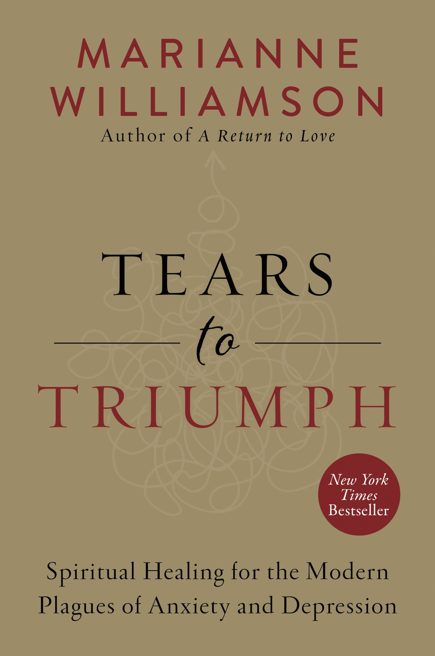 Tears to Triumph: Spiritual Healing for the Modern Plagues of Anxiety and Depression (The Marianne Williamson Series) - 4759