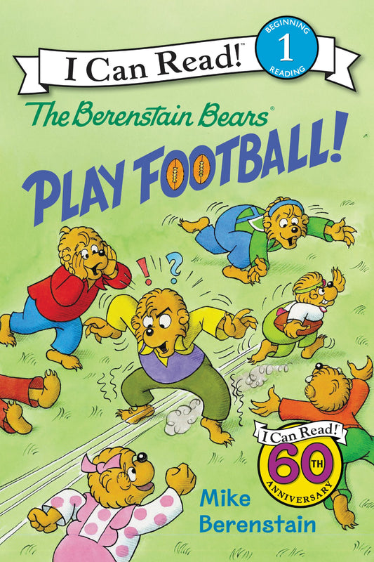 The Berenstain Bears Play Football! (I Can Read Level 1) - 8923
