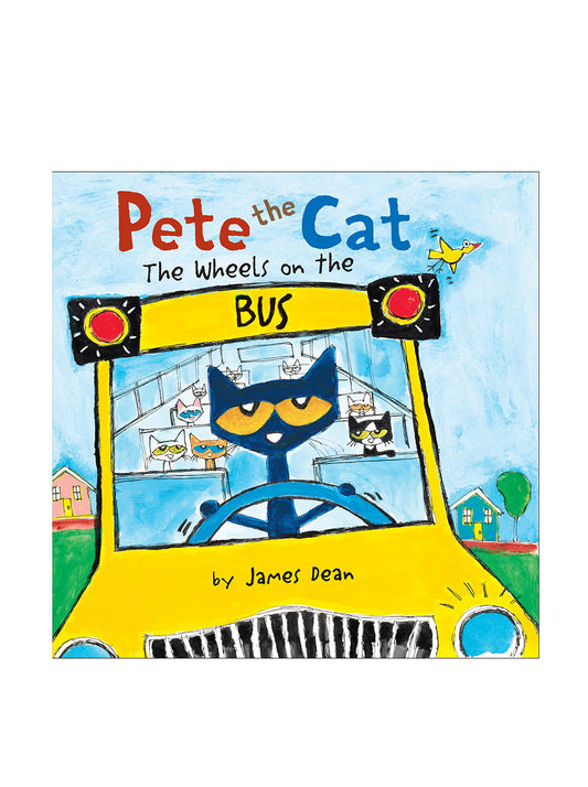 Pete the Cat: The Wheels on the Bus Board Book - 5226
